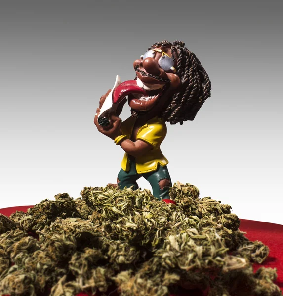 Figurine de rastaman — Photo