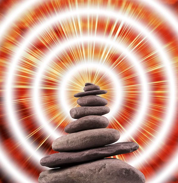 Balanced Stone Tower — Stock Photo, Image