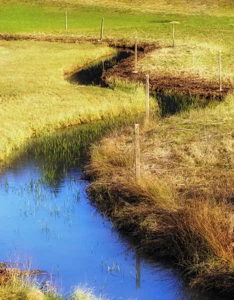 Colorful water stream — Stock Photo, Image