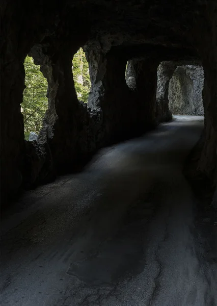 Tunnel road — Stock Photo, Image