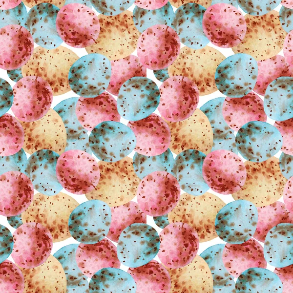 Seamless pattern with Easter eggs. Can be used for wrapping, packaging.