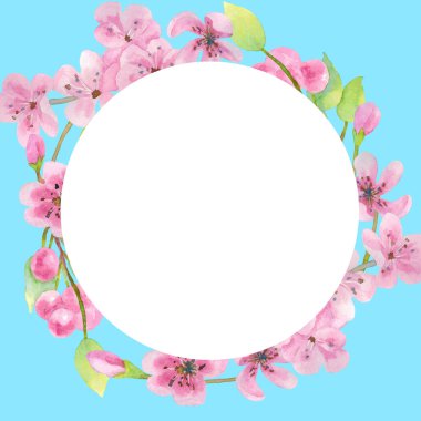 Anneler Günü tebrik kartı. Metin ile çerçeve. 