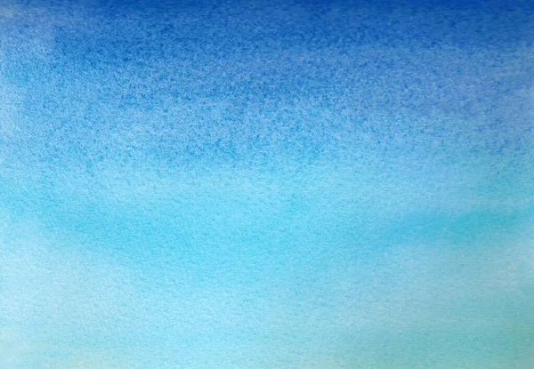 Texture aquarelle bleue. Aquarelle fond horizontal. Photo De Stock