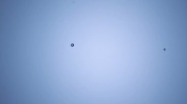 Dalgalanan su damlaları