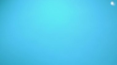 Mavi Arkaplanda Su Damlaları