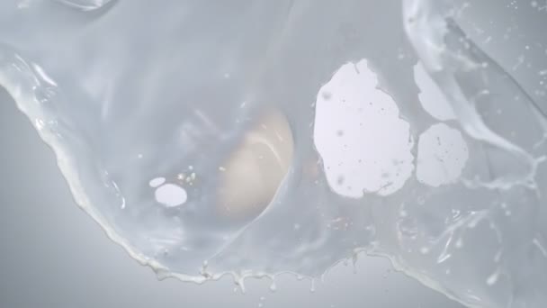 Milk splash — Stock Video