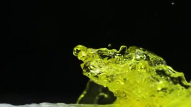 Renkli su sıçraması