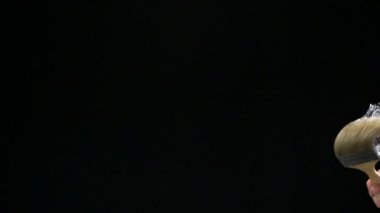 Su sıçrama ile fırça