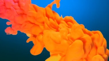 Turuncu mürekkep su