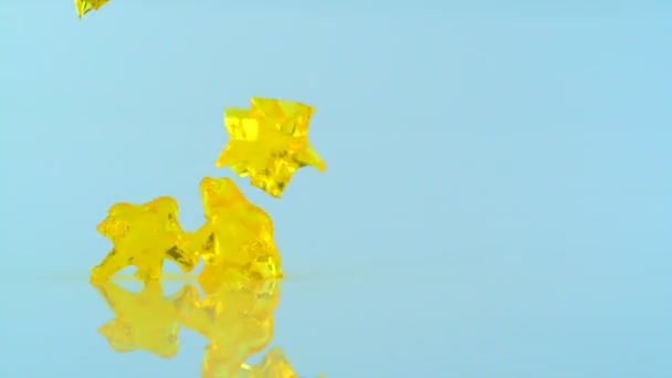 Gelée tomber et rebondir 