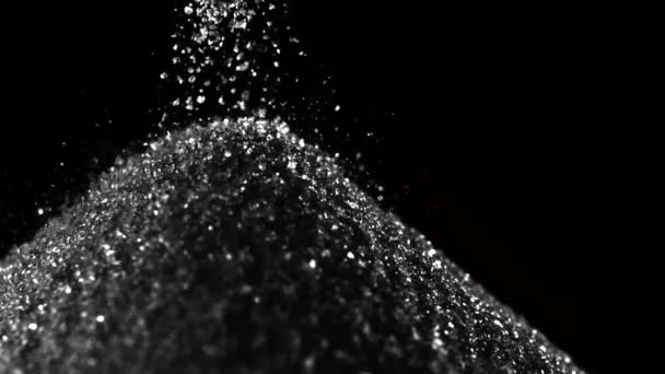 Hromada písku, stříbrný — Stock video