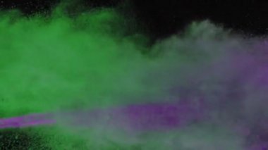 Toz havada çarpışması