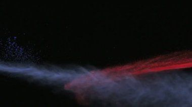 Toz havada çarpışması