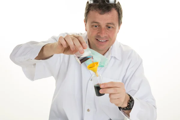 Male Scientists Using Microscopes In Laboratory — Stock Photo, Image