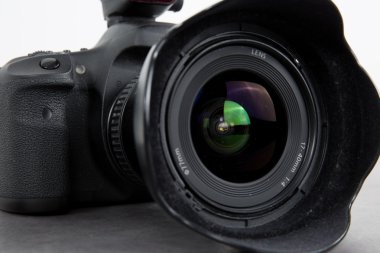 Dijital lens, yakın izole dijital fotoğraf makinesi 
