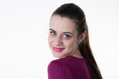 Neşeli kopya alanı ile izole zevk