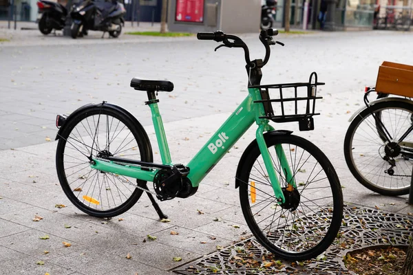 Bordeaux Aquitânia França 2020 Dott Compartilhou Bicicleta Autoatendimento Cidade Bicicleta — Fotografia de Stock