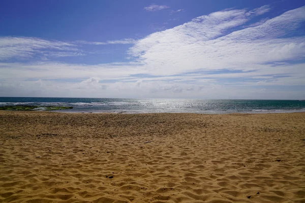 法国大西洋海岸Noirmoutier岛的沙滩景观 — 图库照片