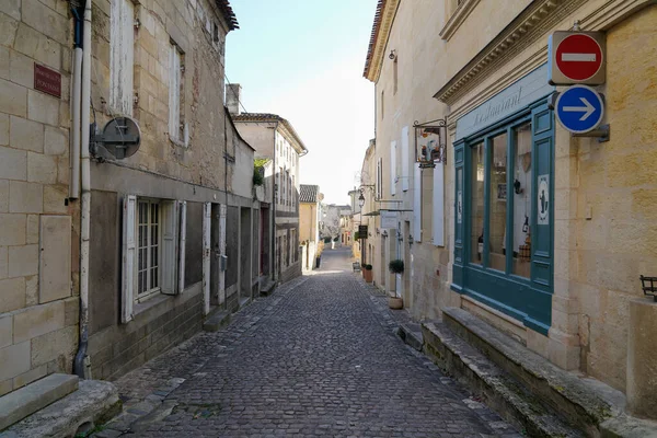 Saint Emilion Aquitaine France 2020 Cidade Santa Emilion Unesco Vista — Fotografia de Stock
