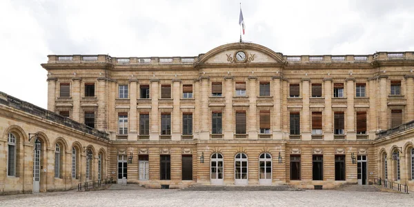 Fachada Interior Palácio Rohan Prefeitura Place Pey Berland Cidade Bordeaux — Fotografia de Stock