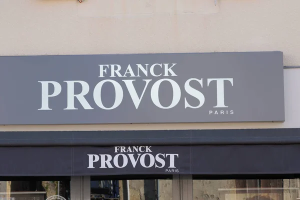 Bordeaux Aquitaine France 2020 Franck Provost Paris Metin Logosu Yerel — Stok fotoğraf