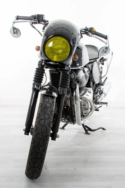 Bordeaux Aquitaine France 2020 Royal Enfield 650 Interceptor Continental Cafe — Stock Photo, Image