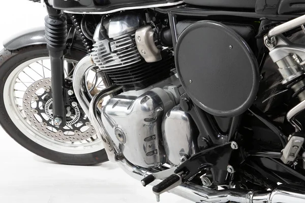 Burdeos Aquitania Francia 2020 Royal Enfield Café Corredor Continental Vista — Foto de Stock