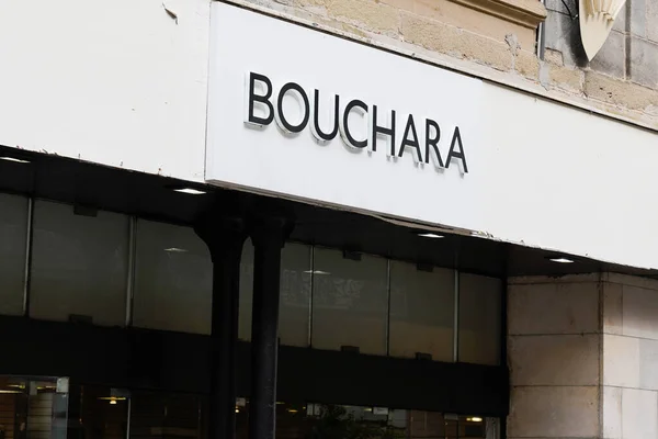 Burdeos Aquitania Francia 2020 Bouchara Logo Sign Text Store French — Foto de Stock