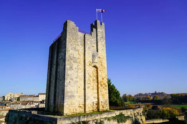 Saint Emilion Aquitania Francia 2020 Bordeaux Roi Torre Del Santo — Foto Stock