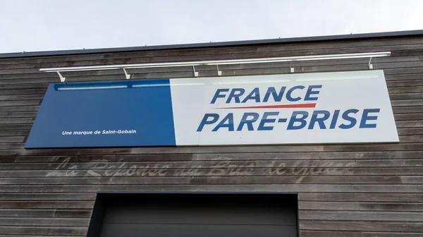 Burdeos Aquitania Francia 2021 France Pare Brise Logo Brand Text — Foto de Stock