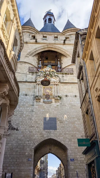 Bordéus Aquitânia França 2021 Great Bell Building Historical Grosse Cloche — Fotografia de Stock