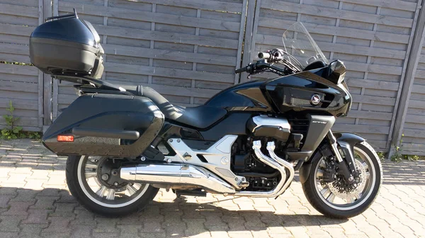 Bordeaux Akwitania Francja 2021 Honda Ctx Bagger 1300 Motocykl Czarny — Zdjęcie stockowe