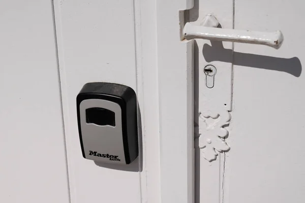 บอร โดซ Aquitaine งเศส 2021 Master Lock ญแจท ประต านกล — ภาพถ่ายสต็อก