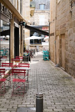 Correze 'deki Brive-la-Gaillarde Caddesi Yeni Aquitaine Fransa