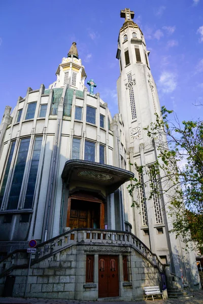 Notre Dame Des Malades Church Saint Blaise City Vichy Allier — Stock Photo, Image