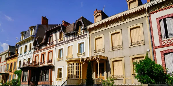 Panorama Ciudad Inglés House District Street Urban City Vichy France — Foto de Stock