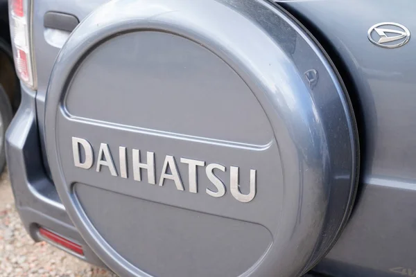 Bordeaux Aquitaine France 2021 Daihatsu Terios Gray Logo Sign Text — 스톡 사진