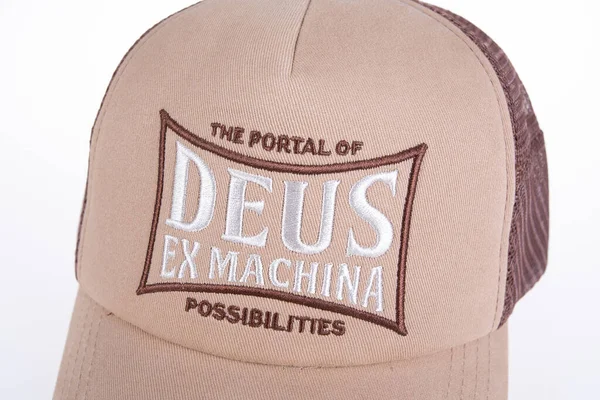 Toulouse Occitanie France 2021 Deus Machina Commandcap Store Logo Brand — стокове фото