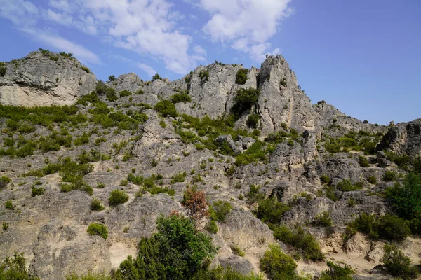 Rochas Circo Dolomitas Moureze Região Herault França — Fotografia de Stock