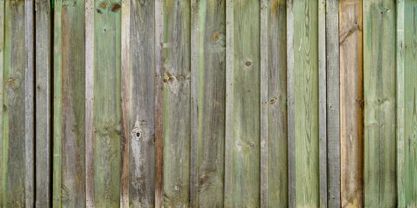 木绿色苔藓木板的木制纹理水平背景墙平台 — 图库照片