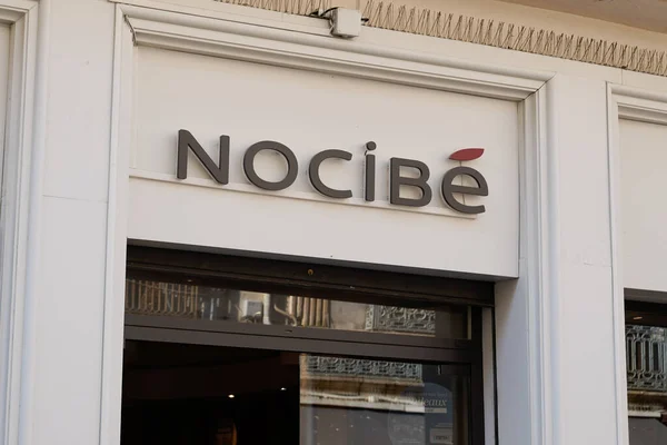 Toulouse Ocitanie France 2021 Nocibe Logo Brand Text Sign Front — Foto de Stock