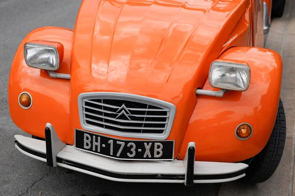 Bordeaux Aquitaine França 2021 Citroen 2Cv Sinal Logotipo Marca Frente — Fotografia de Stock