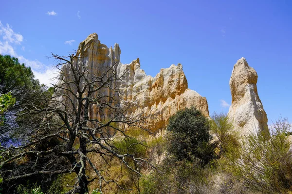 Ille Sur Tet Site Franța Les Orgues Geologie Loc — Fotografie, imagine de stoc