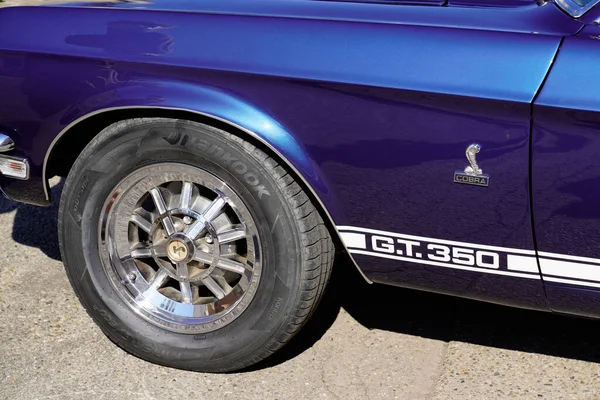 Bordeaux Aquitaine França 2021 Ford Mustang Cobra Shelby 350 Logotipo — Fotografia de Stock