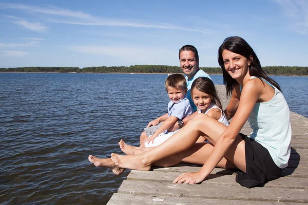 Lovely family — Stock Photo, Image