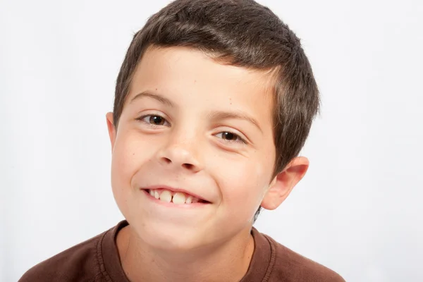 Jungen in den Ferien — Stockfoto