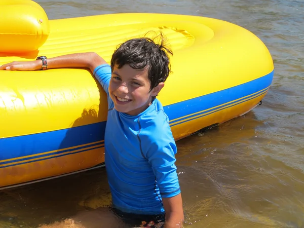 Young boys in holidays — Stock Photo, Image