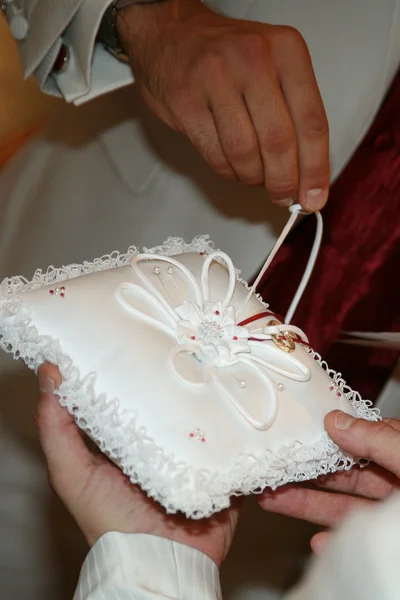 Wedding rings — Stock Photo, Image