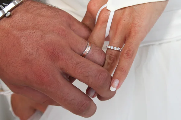 Esküvői kéz — Stock Fotó
