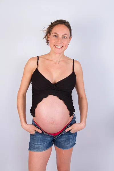 Así mujer embarazada —  Fotos de Stock